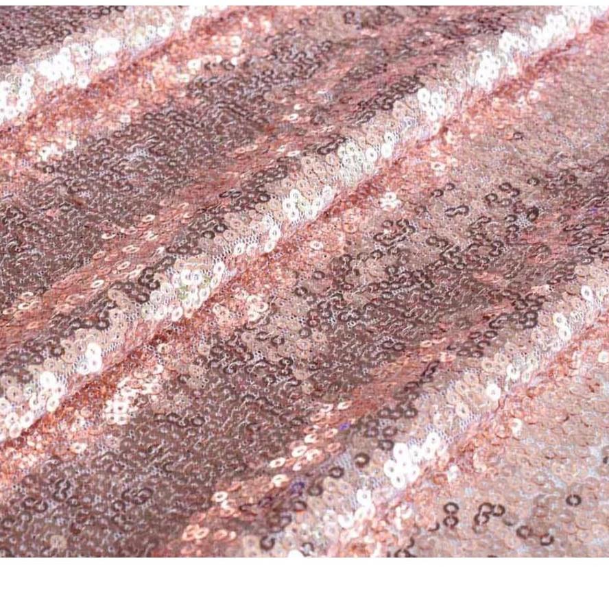 [KODE 6LVN7] Kain sequin ROSE GOLD / background sequin / kain seribu payet / background foto video a