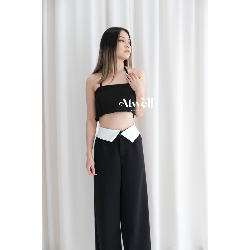 Xander High Waist Culotte Pants