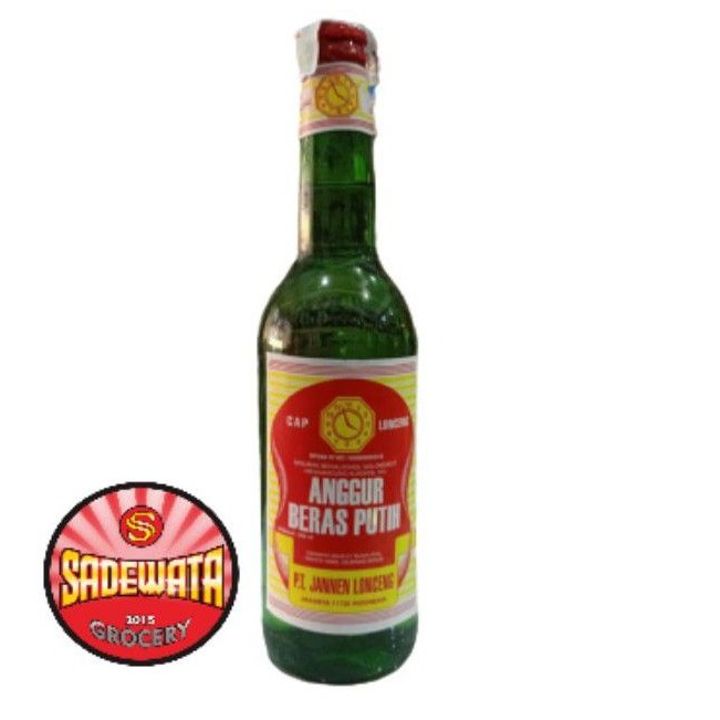 

anggur beras putih cap lonceng 600 ml