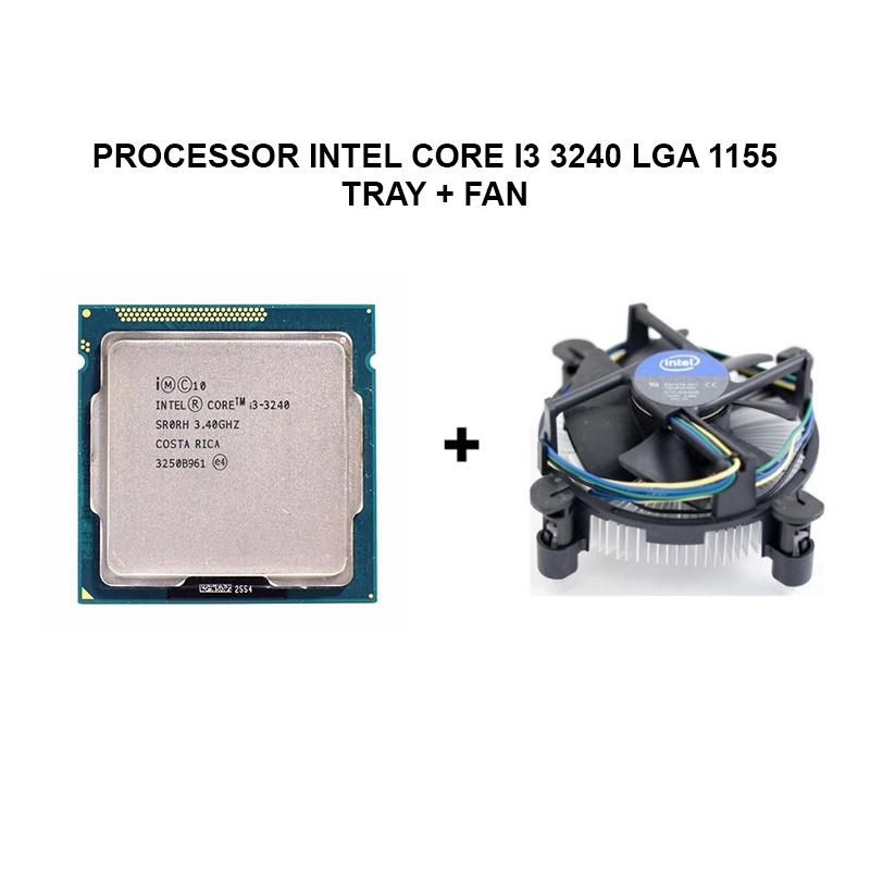 Processor Intel Core i3 3240 LGA 1155 Tray + Fan