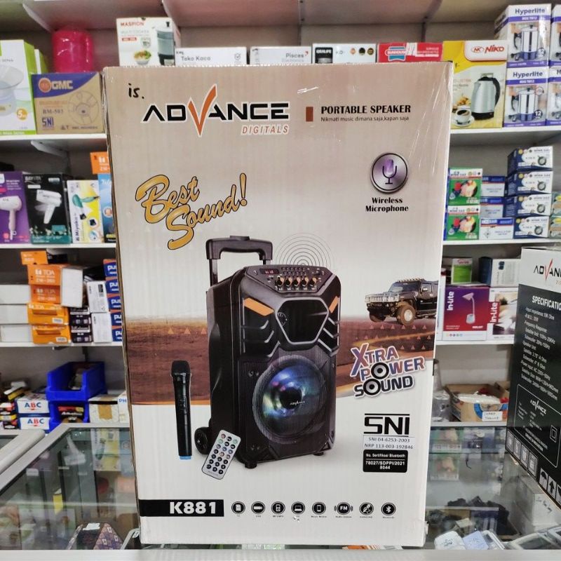 SPEAKER ADVANCE K881N K882 K883 BLUETOOTH