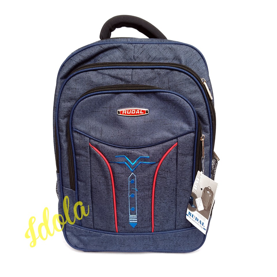Idolabags - Tas Ransel Cowok Rudal Berkualitas Backpack Cowok Keren/ Tas Punggung Pria Travel