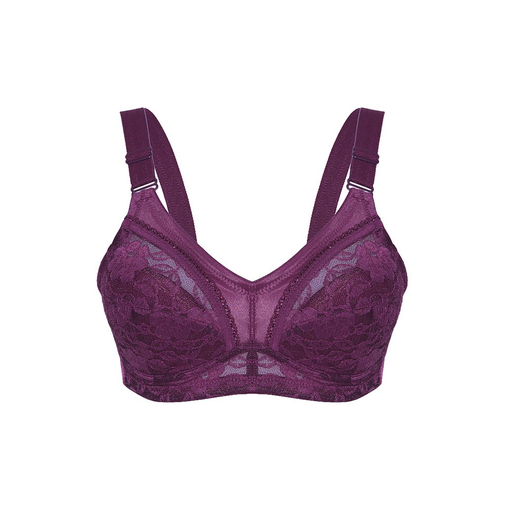 Glena by Tulip Lady Basic Bra - Purple