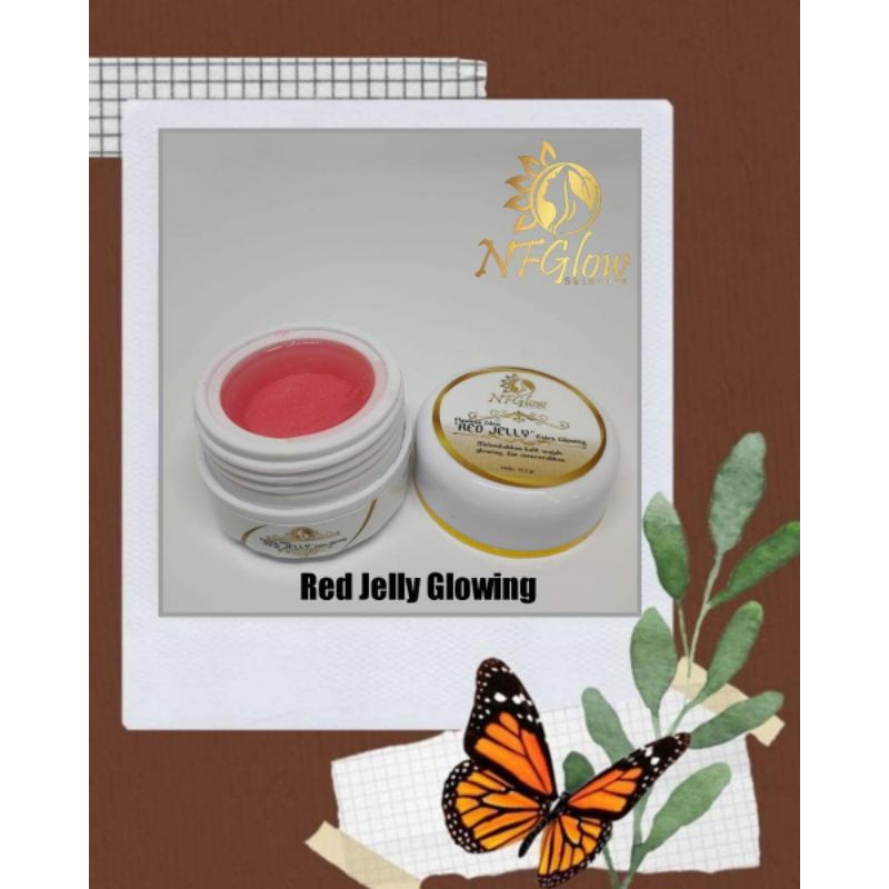 red jelly Glowing