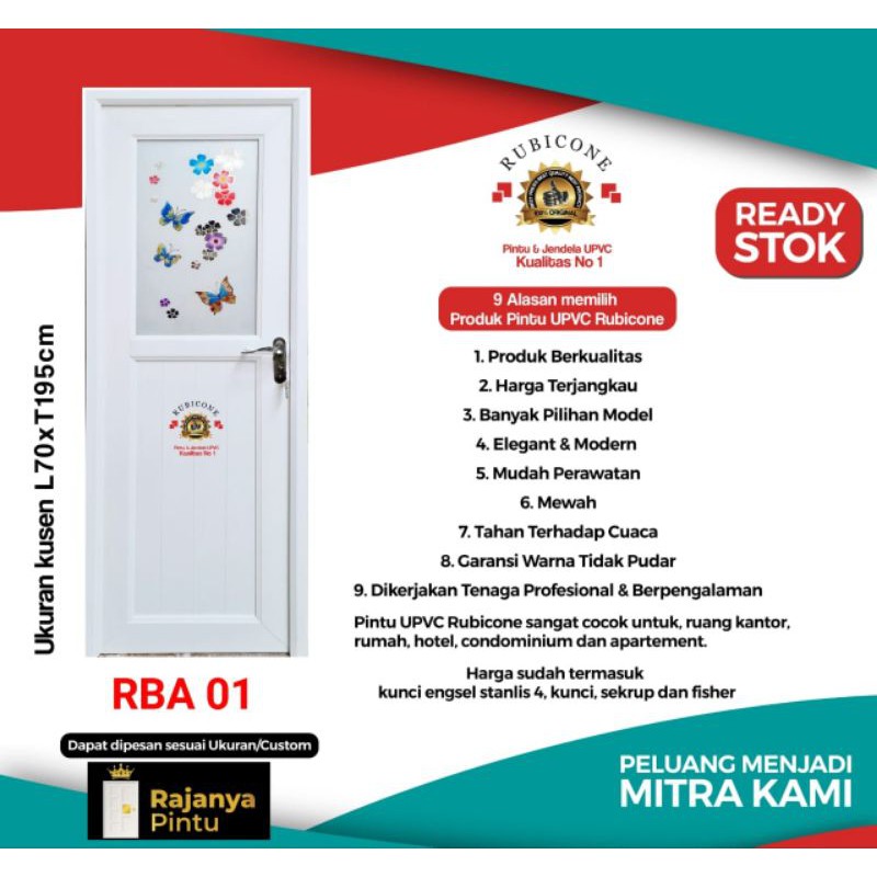 Pintu Upvc Rubicon RBA 01