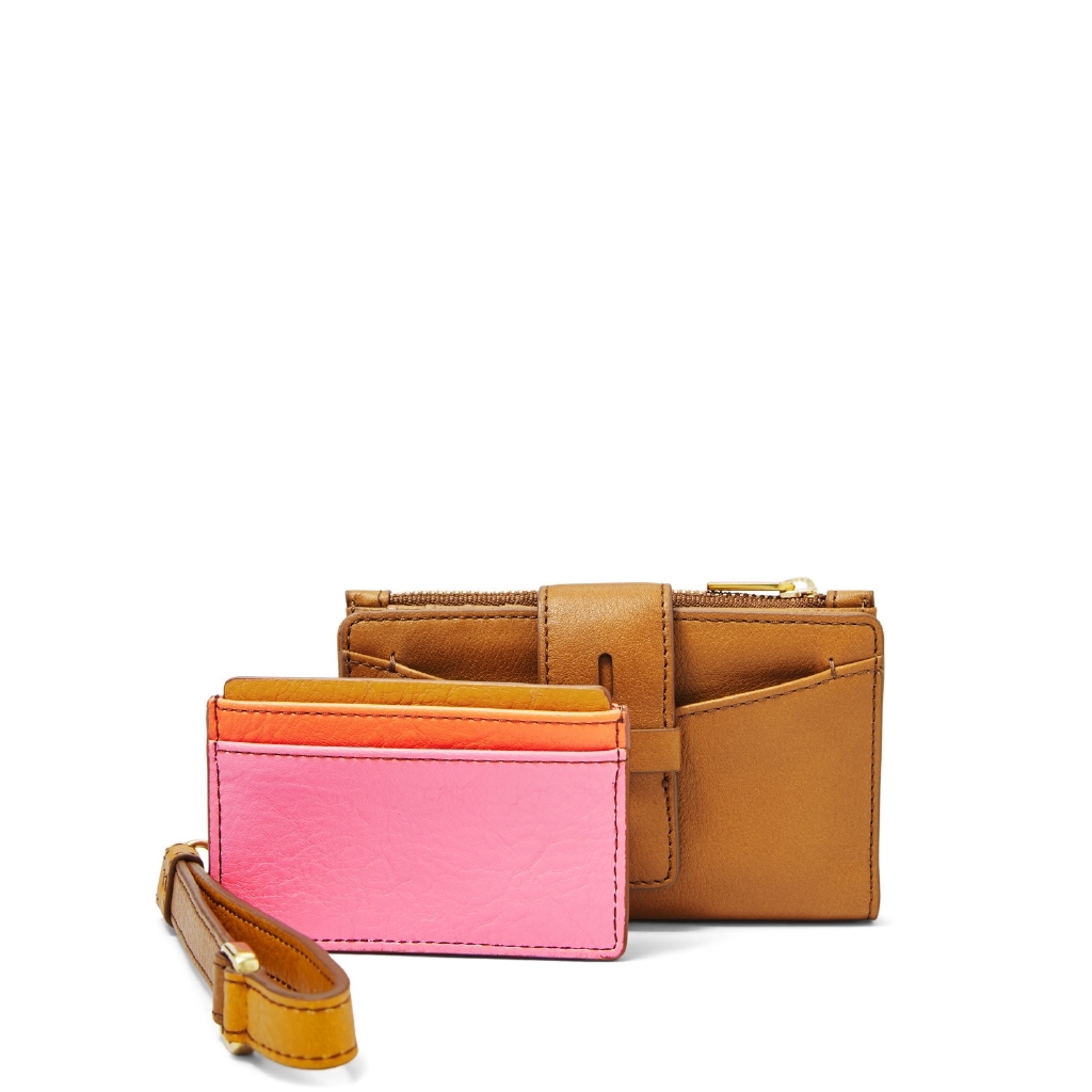 Fossil Willa Small Tab Brown SL6334-231 Dompet Wanita