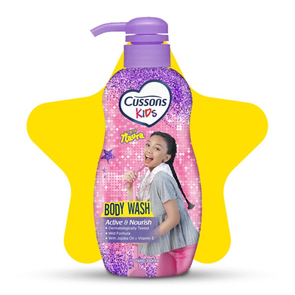 Cussons Kid Body Wash Pump 280ML /popokcibarusah