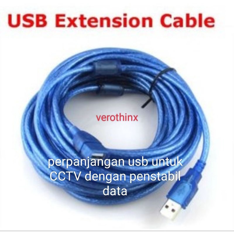 ORIGINAL PRODUK KABEL perpanjangan usb kabel USB male to female perpanjangan kabel USB CCTV memory 1