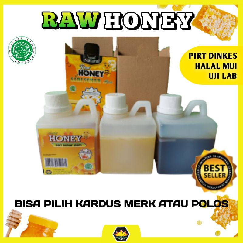 

Promo 500 gram Raw Honey Multiflora / Randu / Akasia / Kaliandra / rambutan / kopi karet / semangka