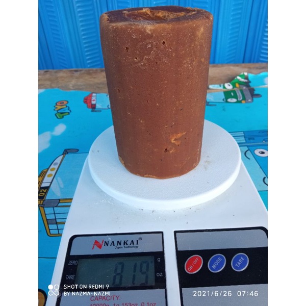

Gula merah asli tanpa campuran