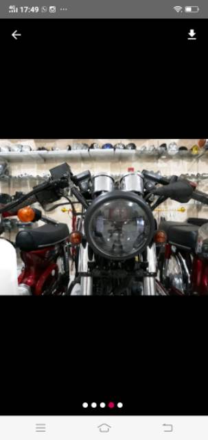 Lampu reflektor depan owen daymaker universal semua motor rxking cb tiger vixion dll headlamp bulat