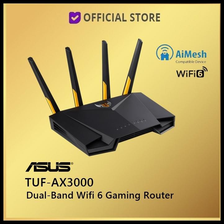 Asus Tuf-Ax3000 Dual Band Wifi 6 Router Tuf Gaming Ax3000 Rt-Ax3000