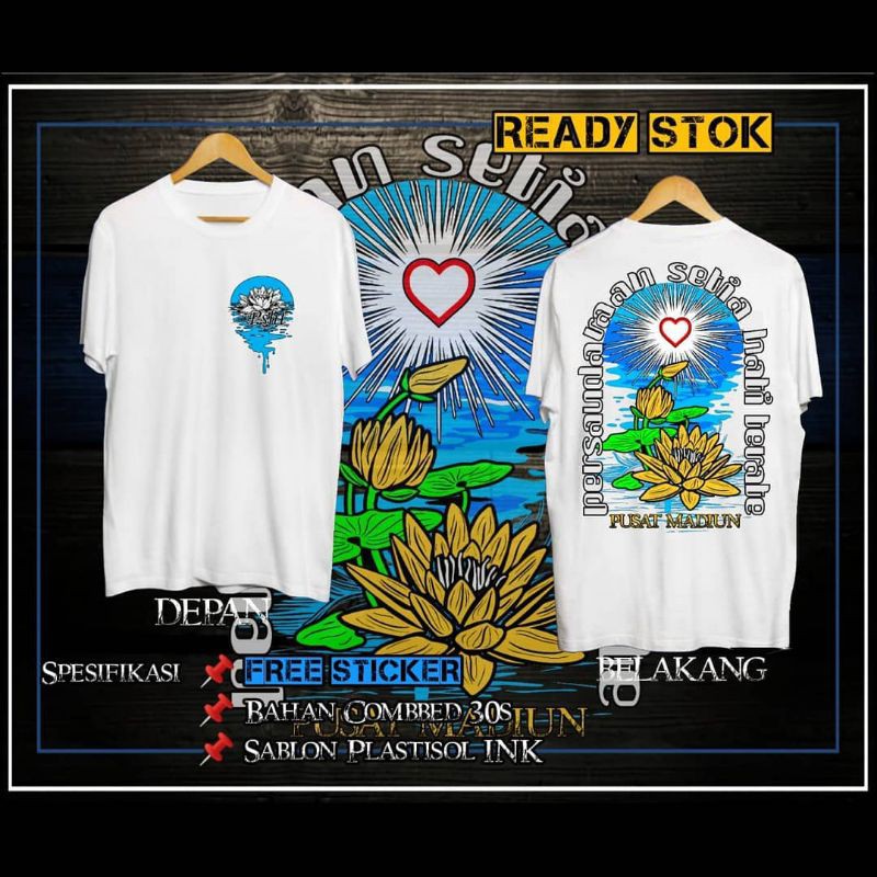 Kaos PSHT Warna Putih