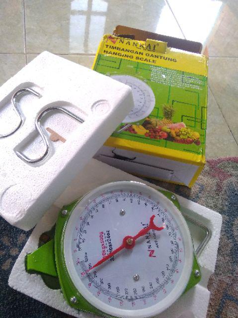 Timbangan Gantung 100kg 100kg Hanging Scale - Alat Ukur Berat Nankai