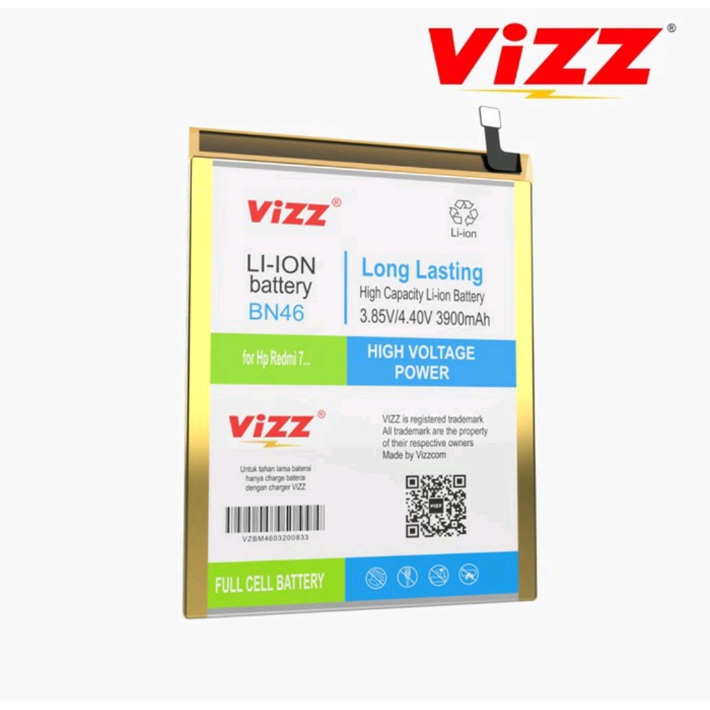 BATRE VIZZ G530 G532 J3 J5 ORIGINAL VIZZ - GRAND PRIME / J2 PRIME / J300 / J310 / J320/ J500 - BD