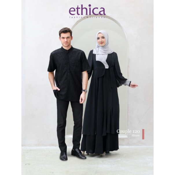 ETHICA ELFA COUPLE 120 HITAM (KAHFI 137, KAGUMI 220)