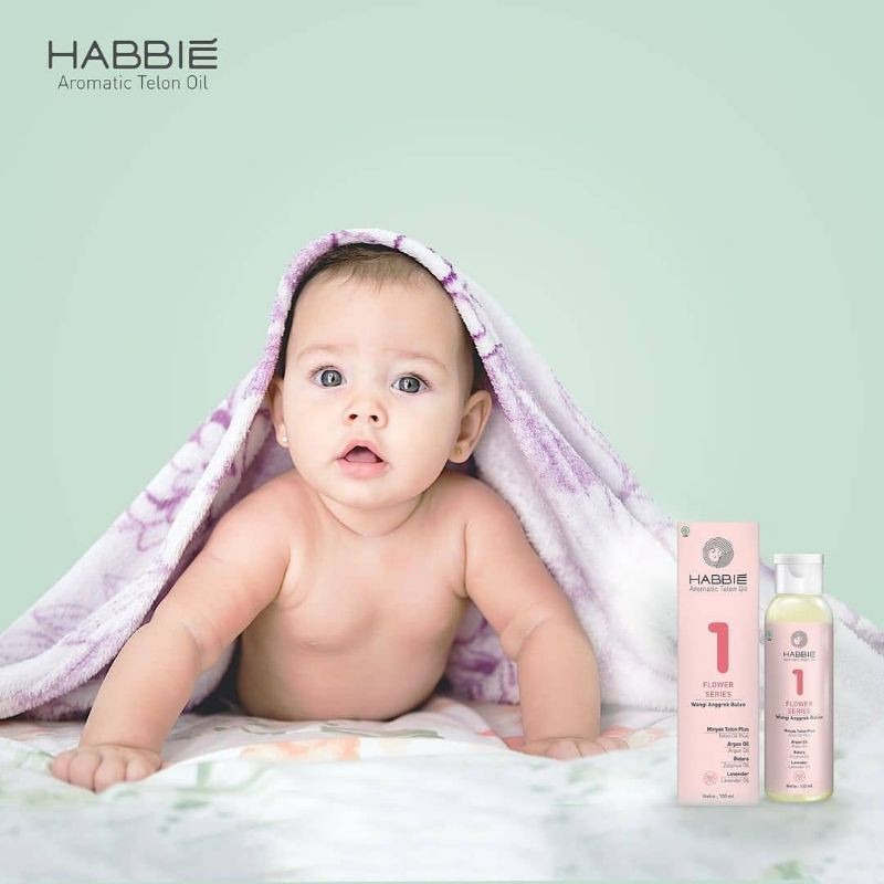 HABBIE Aromatic Telon Oil 100ml FLOWER SERIES
