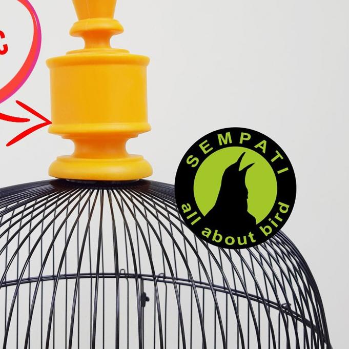 ✯ TEBOK LOVEBIRD PVC + PION + KLEM KOPER + KAKI KARET TEBOK FULLSET SANGKAR KANDANG BURUNG LB LBSET