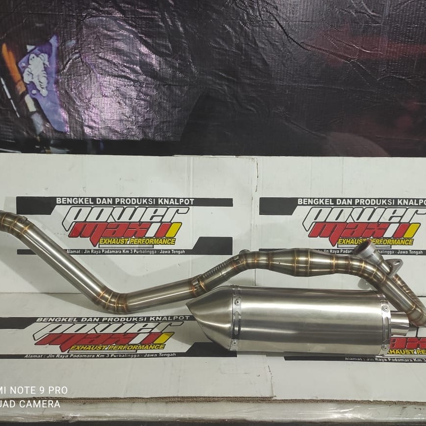 knalpot racing honda crf250 rally