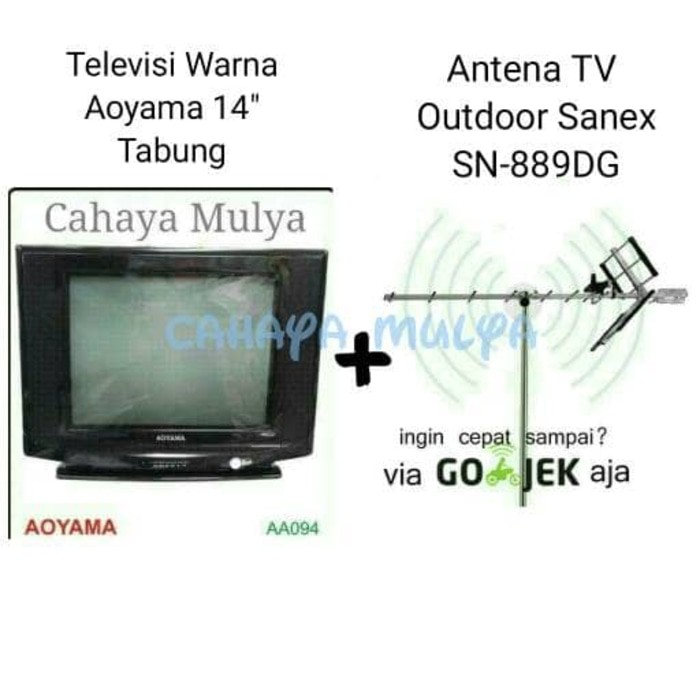 Antena Tv Tabung Outdoor - ANTENA BARU