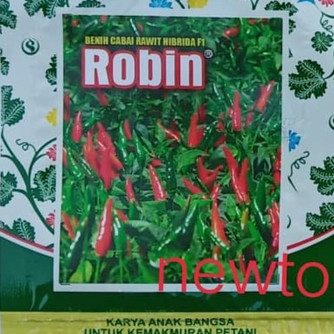 Baru Benih Bibit Cabe Rawit Hijau Hibrida Robin F1 60 Butir Kemasan Kecil Terjamin