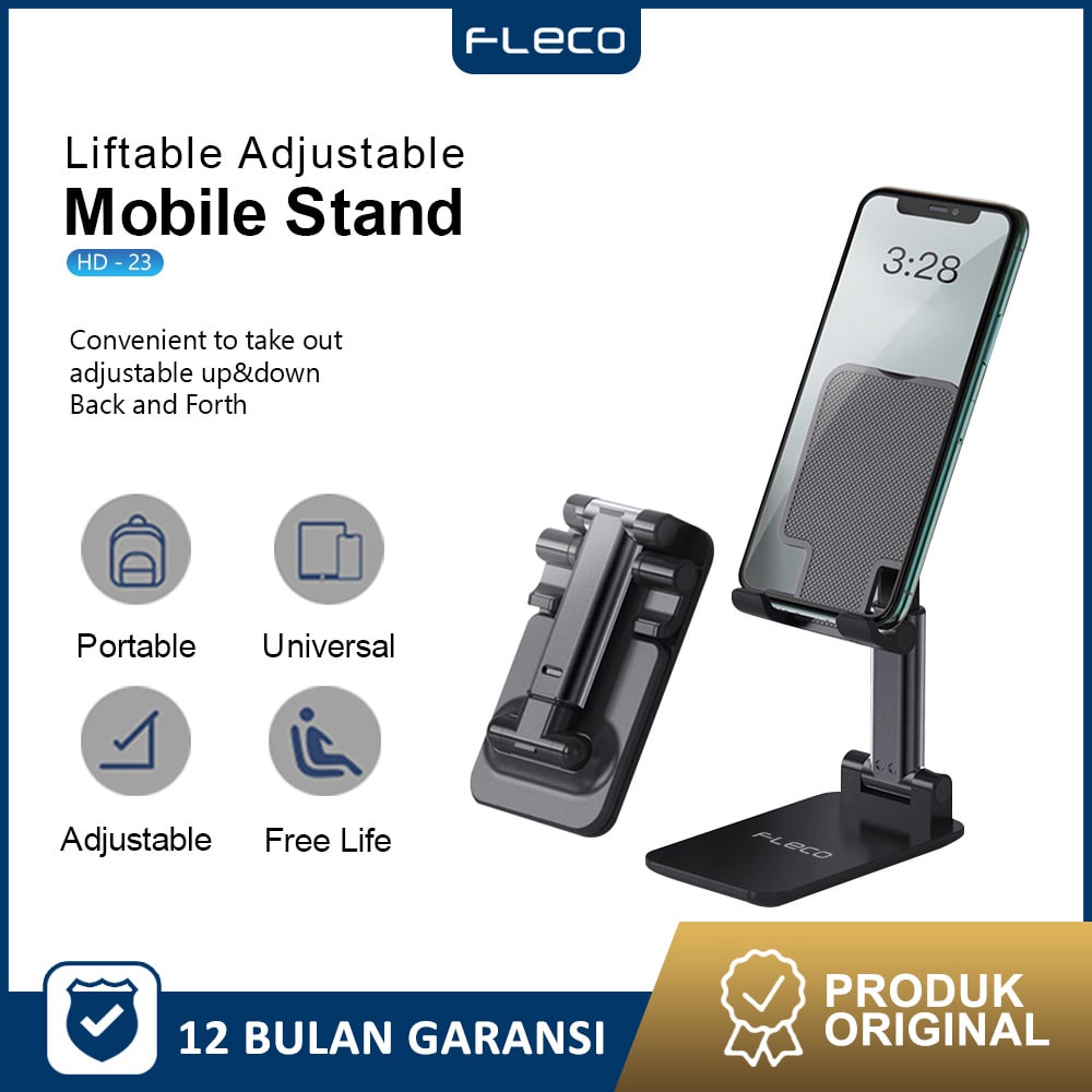 Phone Holder dudukan hp Standing Hp For TAB Stand Universal HP Holder HD-23 FLECO