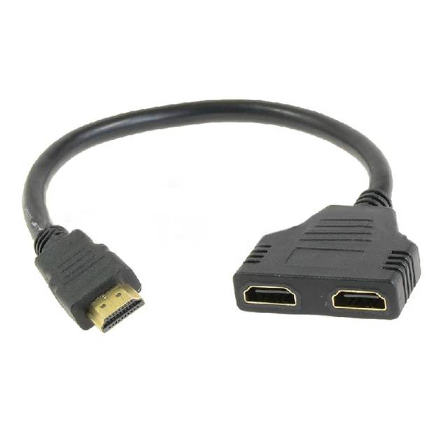 KABEL HDMI CABANG / KABEL HDMI SPLITTER 1 IN KE 2 OUT