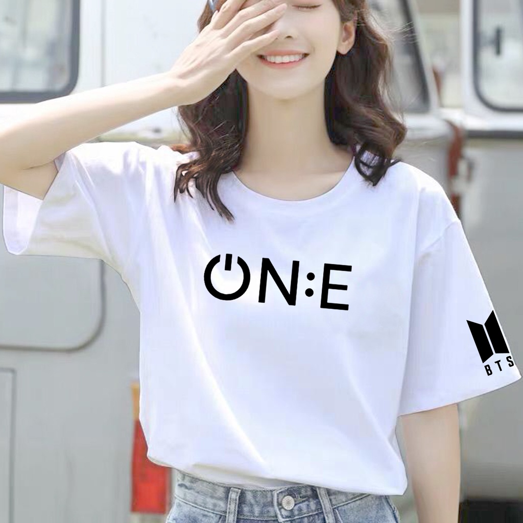 CALVIERO SHOP - KAOS BTS KAOS DYNAMITE KAOS BT21 KAOS WANITA DEWASA ONE