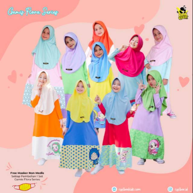 Gamis Anak Coolbee size 246810