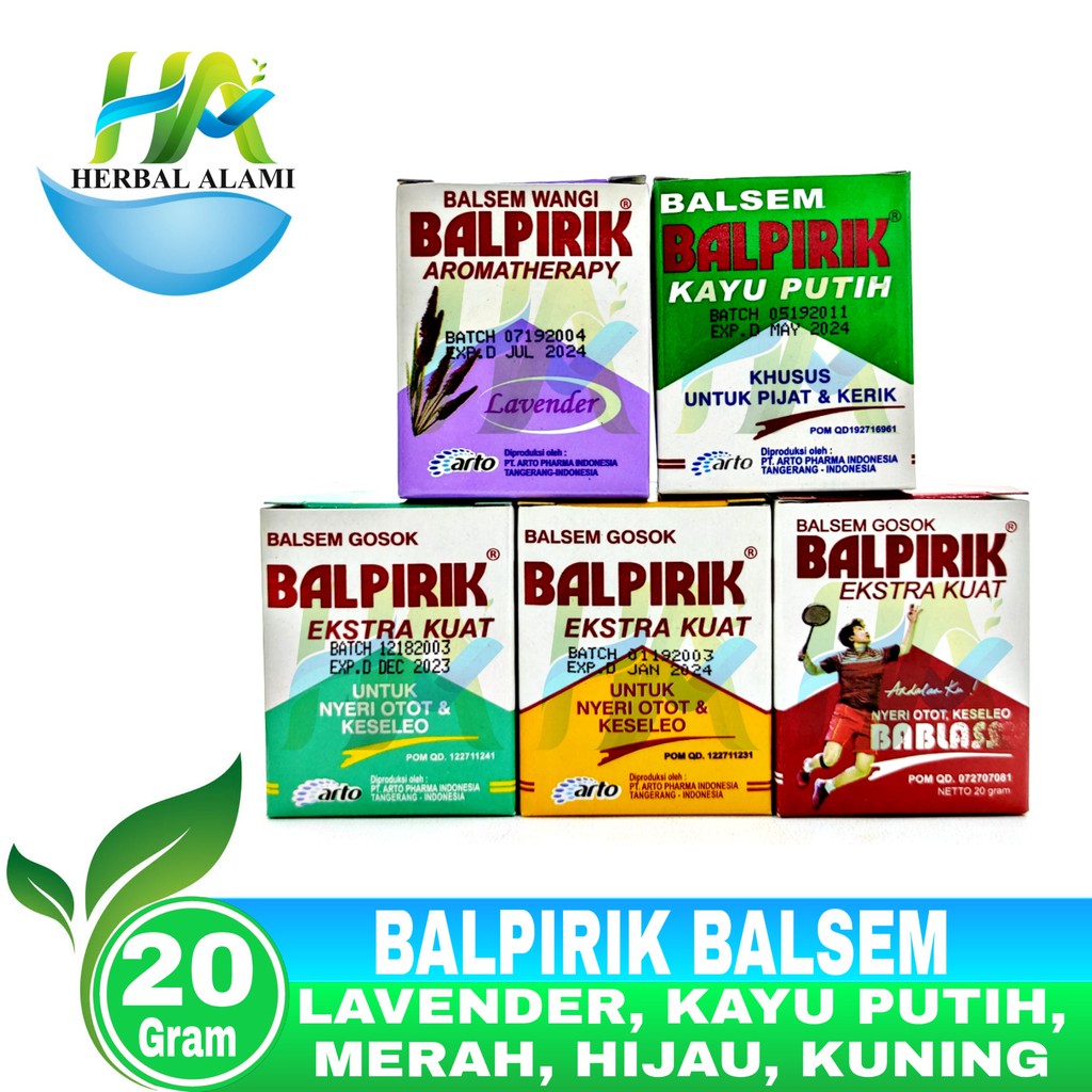 Balsem Balpirik Extra Kuat 20gram