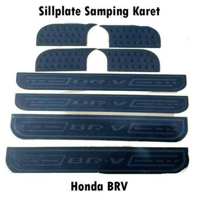 Sillplate samping Honda BRV karet