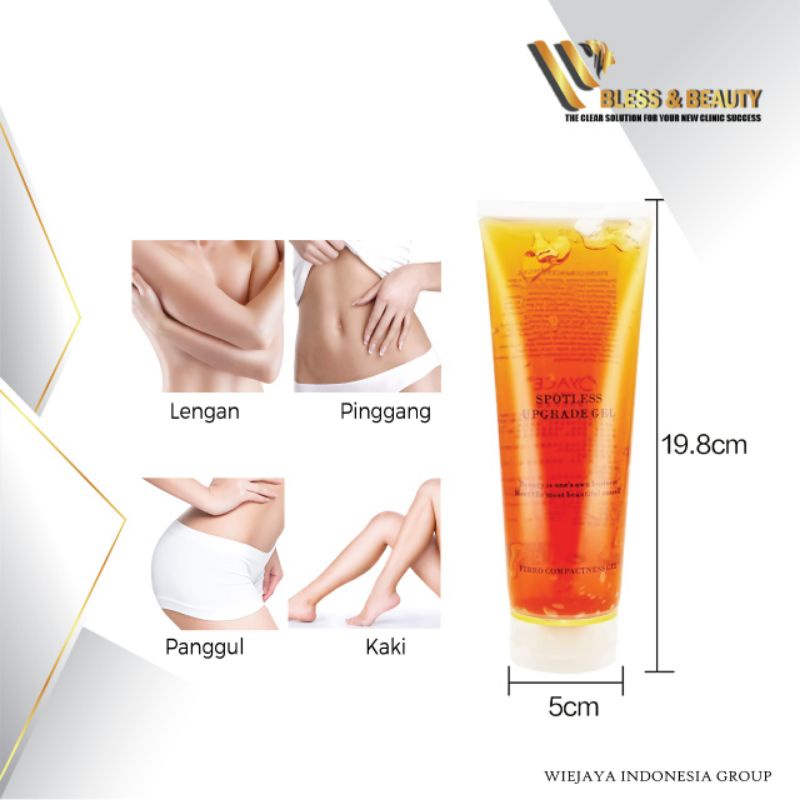 Gel Slimming RF Anti Selulit Spotless Penghilang Lemak Ultrasonic RF 300ml