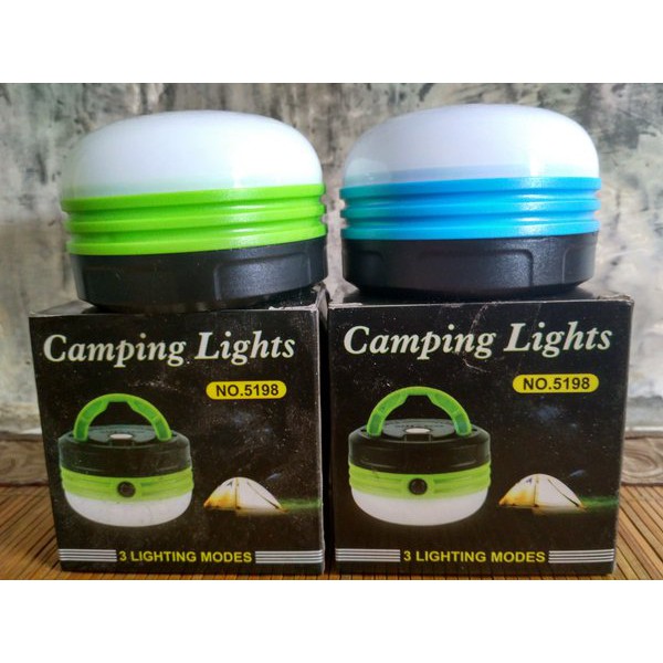 Lampu Camping Magnet Bivouac Light 5198 - Led Bivouac - Lampu Emergency