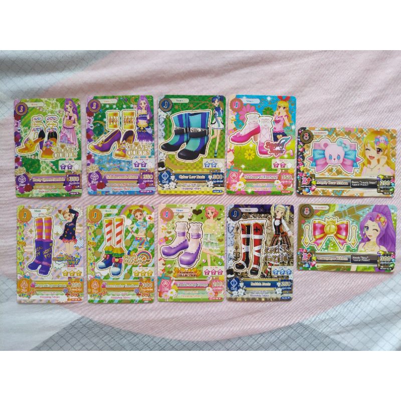 Kartu Aikatsu Asli - Aikatsu Shoes Card