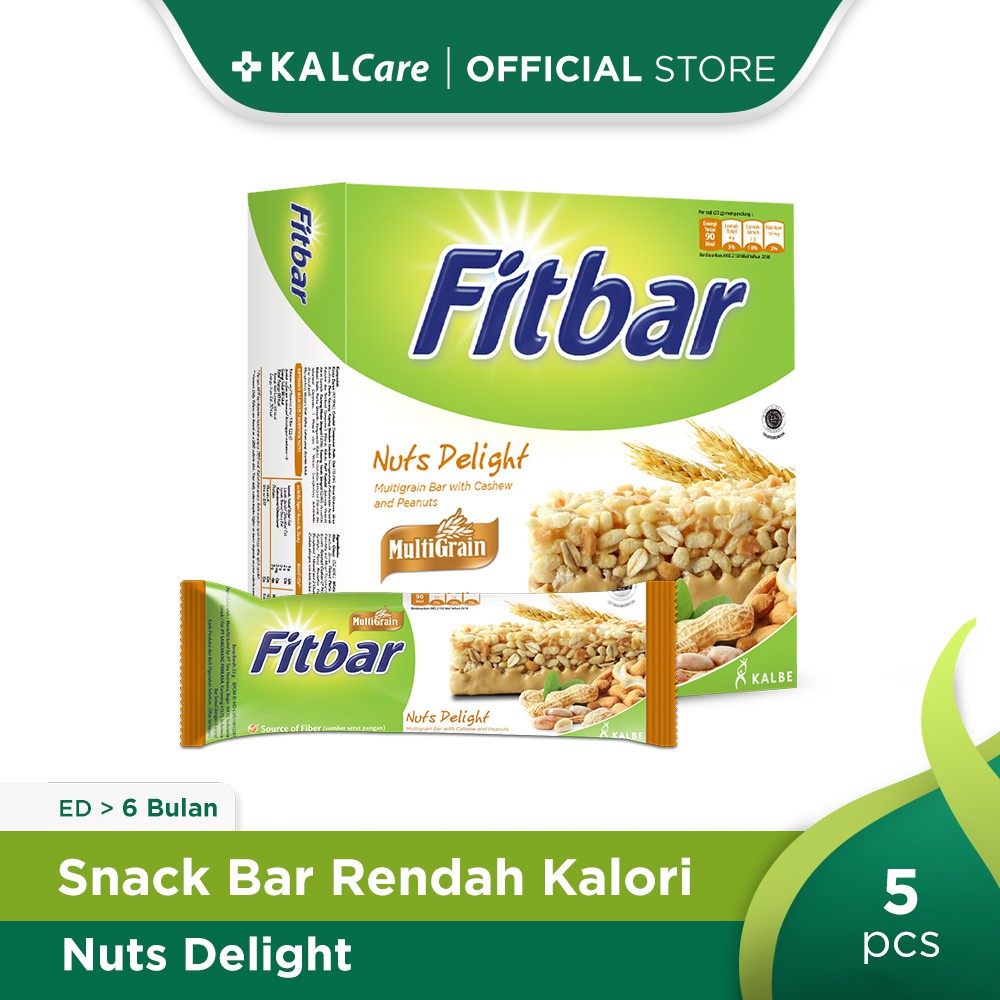 Fitbar Multigrain Nuts 5x24gr Shopee Indonesia