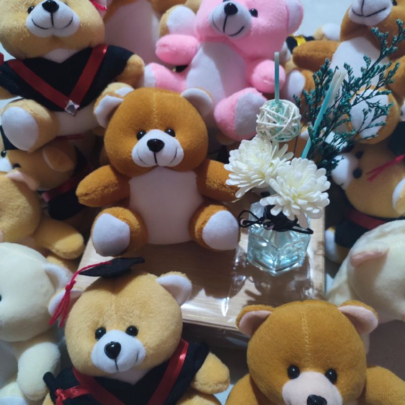 HAMPERS MINI LUCU BONEKA TEDDY BEAR MINI SIZE / KOTAK MUSIK / KOTAK KADO HADIAH SPESIAL