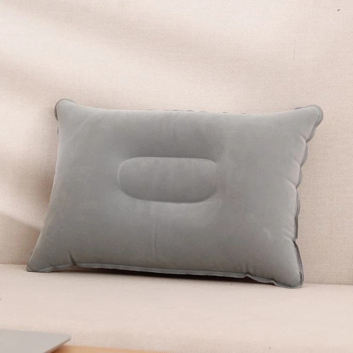 Bantal Kepala Angin Udara Tiup Portable Air Pillow