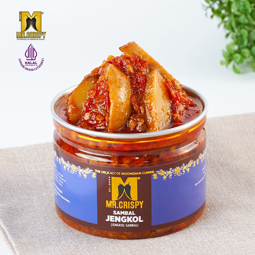 Sambal  Jengkol /Sambel Mr.Crispy 120 Gram