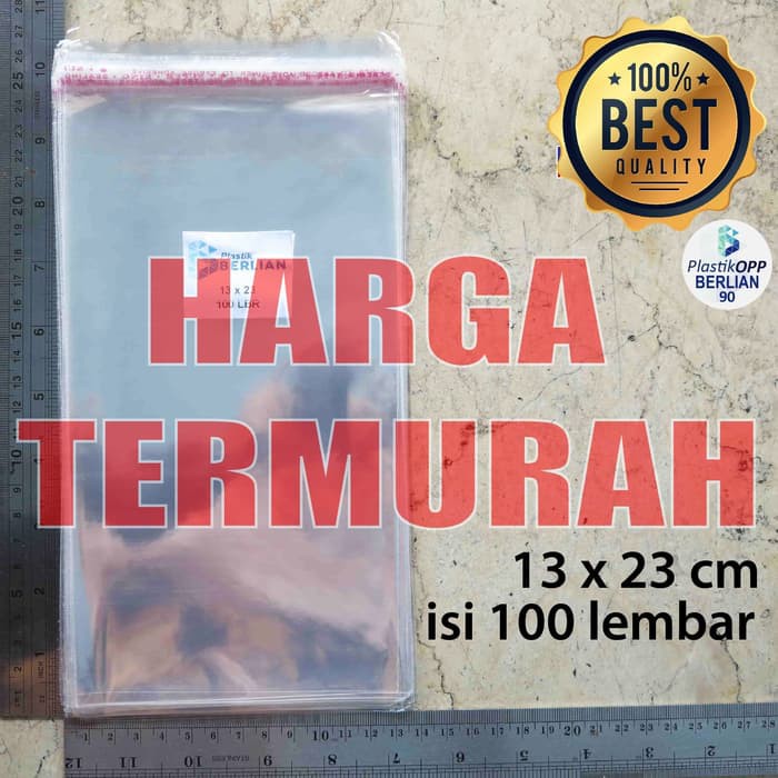 

Langsung Order Plastik OPP 13X23CM KW2 100LBR Lem atau Seal terlaris