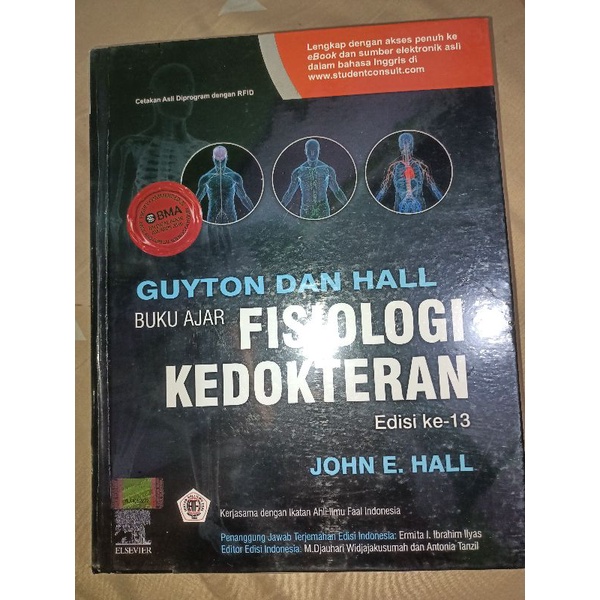 Buku fisiologi kedokteran / fisiologi kedokteran/guyton dan hall edisi 13 / guyton and hall indonesi