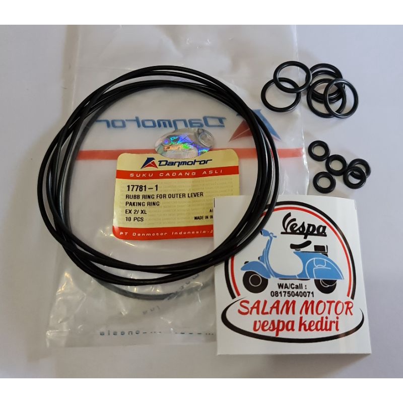 sil kopling vespa sil stater vespa sil tuas kopling sil bak kopling