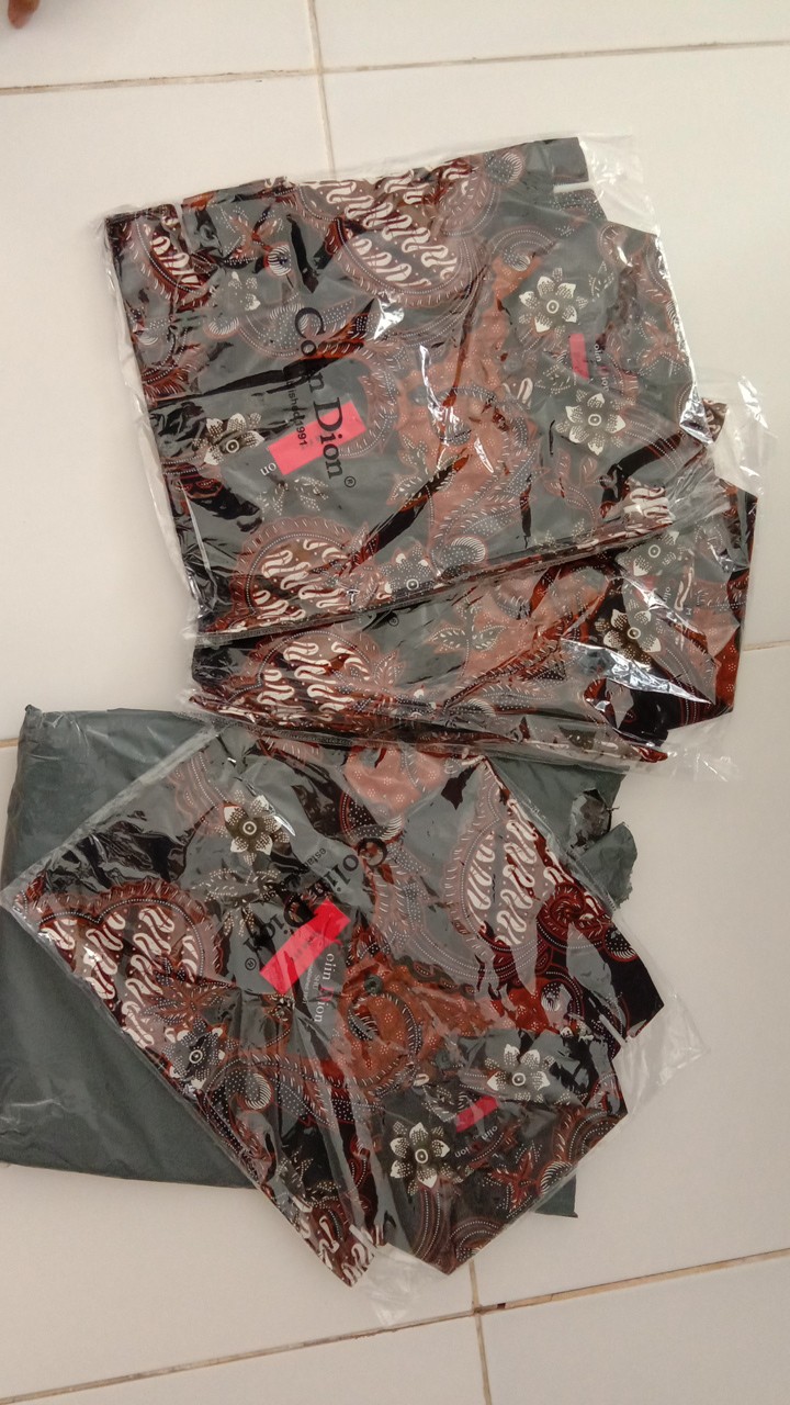 Kemeja Batik Pria Slimfit Best Seller Acs 188