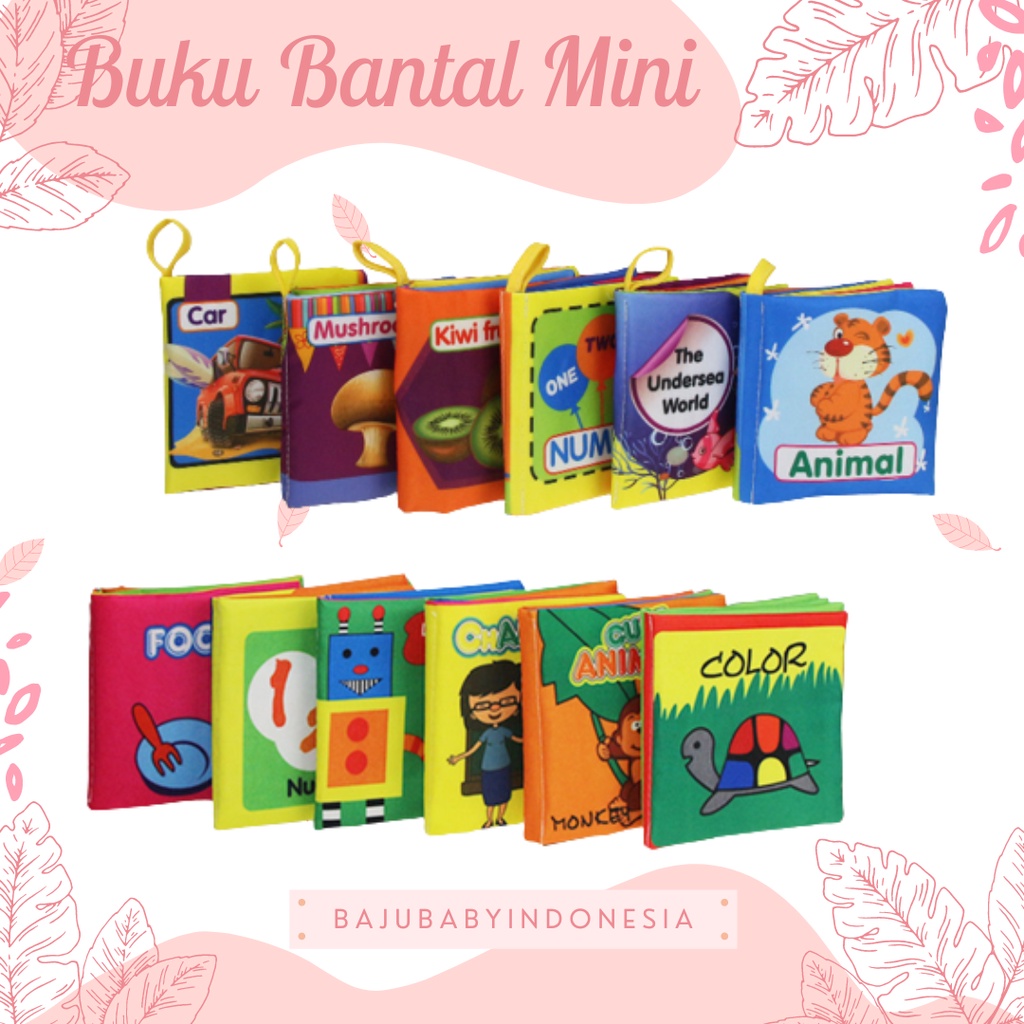BBI buku bantal edukasi lembut mini 5015