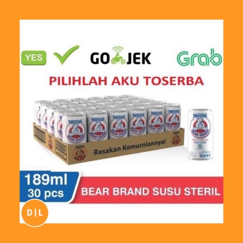 susu beruang / bear brand 1pak / isi 30 / karton / pak