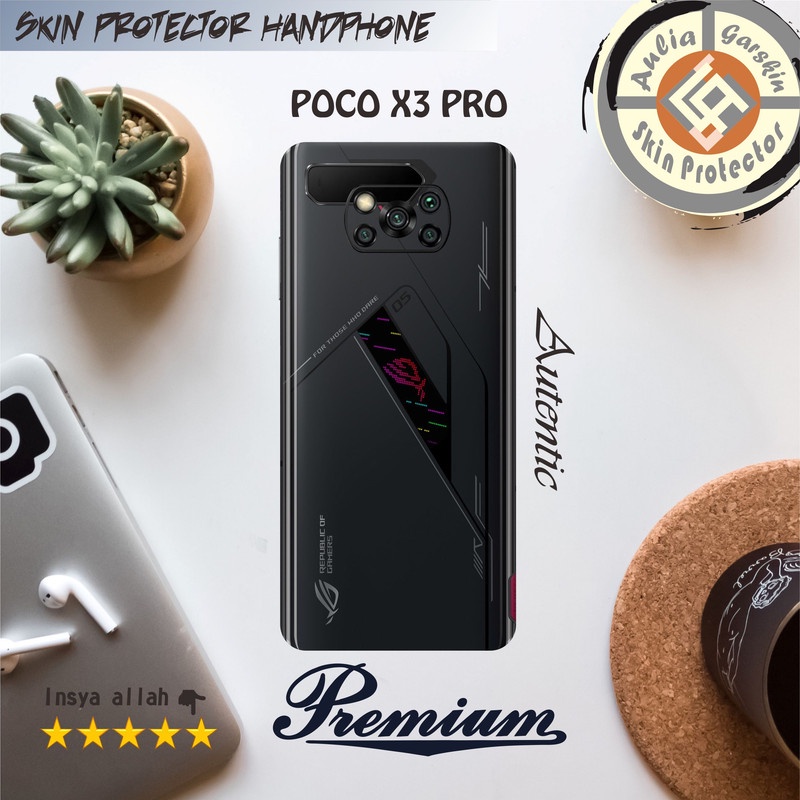 BayarDitempat POCO X3 PRO Motif Rog 2 Garskin Stiker Variasi