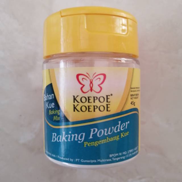 

Baking powder merk Koepoe Koepoe