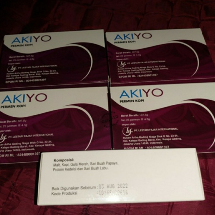 

⭐⭐⭐⭐⭐ permen akiyo candy isi 25pcs 100%asli original