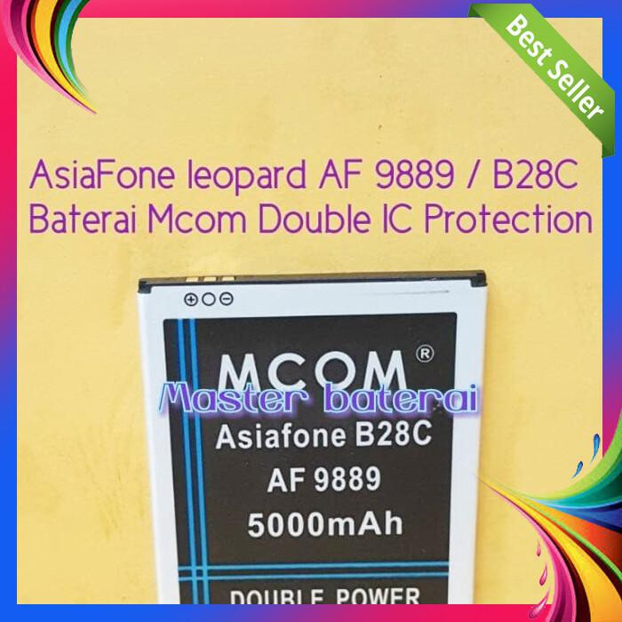 BATERAI ASIAFONE ASIA FONE AF 9889 AF9889 B28C B 28C DOUBLE POWER IC