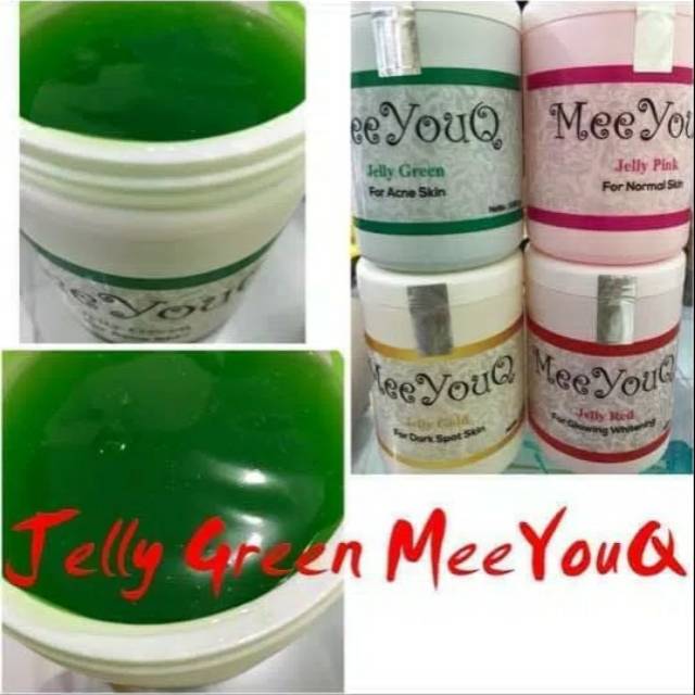 JELLY GREEN KILOAN MeeYouQ / CREAM jelly Green MeeYouQ original