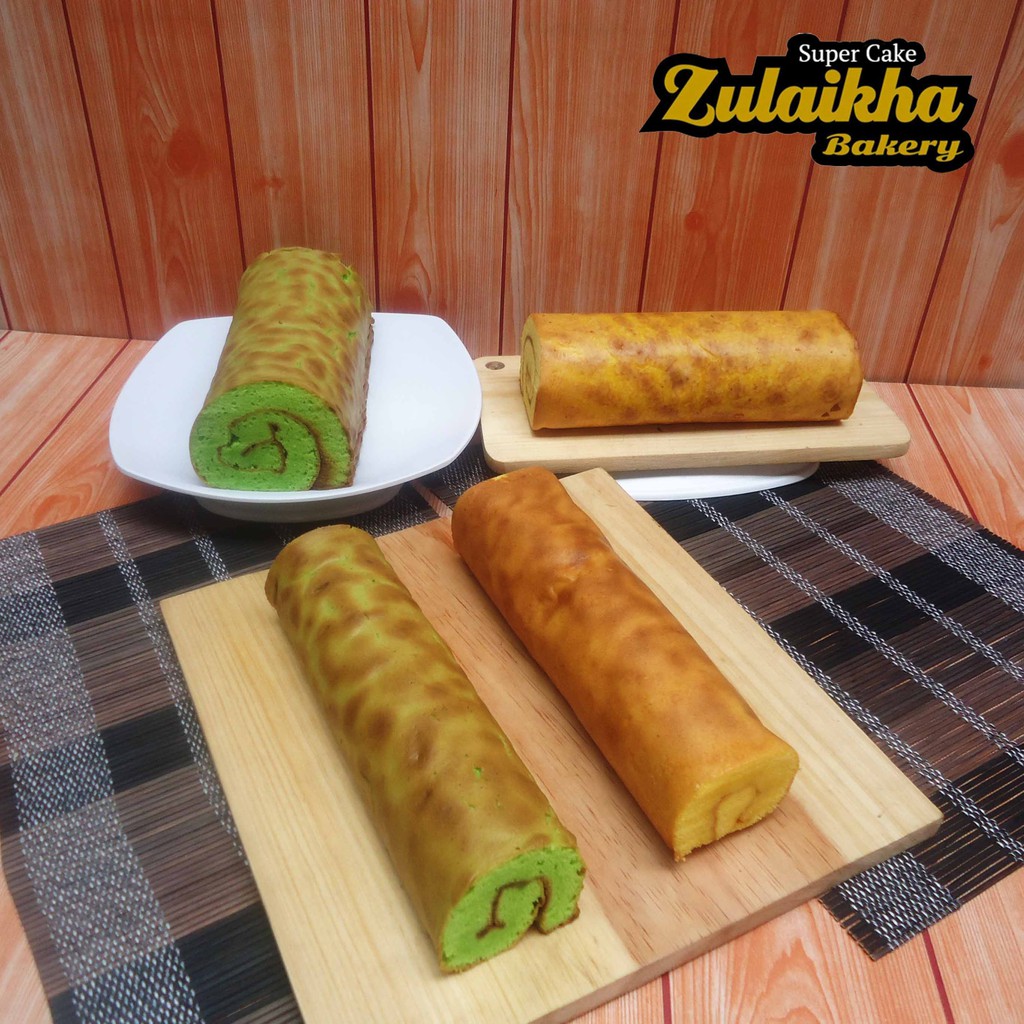 Roll cake nanas/roll nanas/bolu gulung bangka